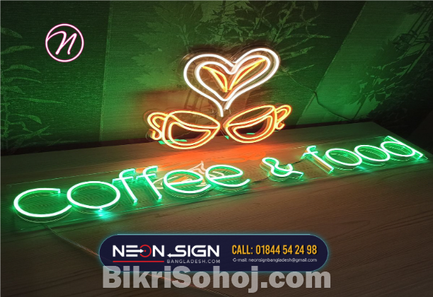 Best LED Neon Sign Company Board Price in Bangladesh